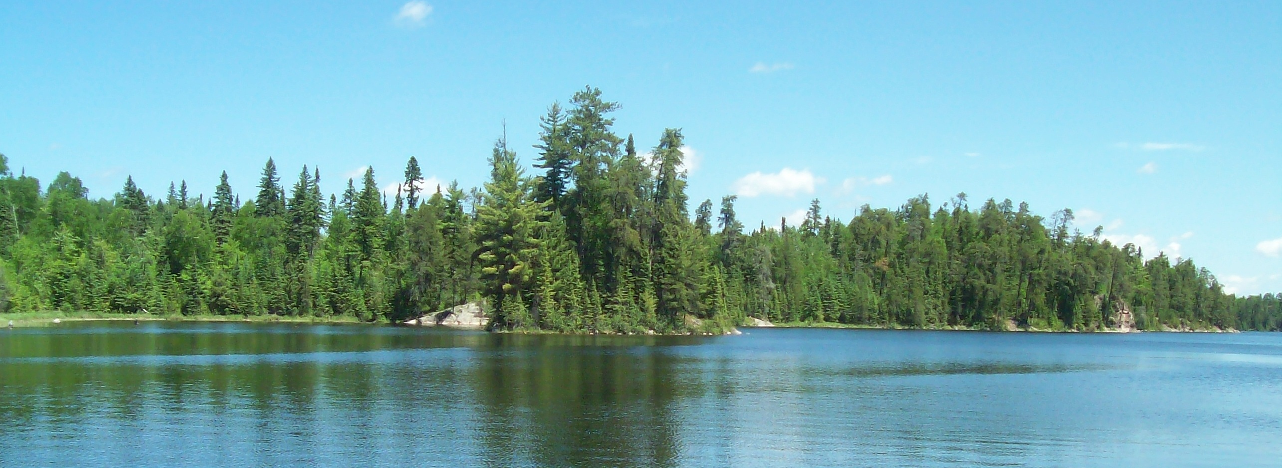 On the water at Northern Tier Northern Tier